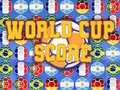 Jeu Score de la Coupe du Monde en ligne