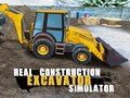 Jeu Simulateur d'Excavateur de Construction Réel en ligne