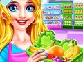 Jeu Nettoyage de la Fille du Supermarché en ligne