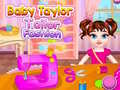 Jeu Bébé Taylor : Mode Couture en ligne