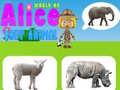 Jeu Monde d'Alice : animaux bébés en ligne