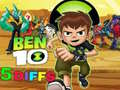 Jeu Ben 10 5 Différences en ligne