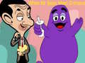 Jeu Quand Monsieur Bean rencontre Grimace en ligne