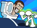 Jeu Stickman contre Toilette Skibidi en ligne