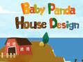 Jeu Design de maison pour bébé panda en ligne