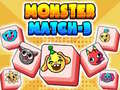 Jeu Monstre Match-3 en ligne