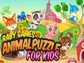 Jeu Jeux pour Bébé: Puzzle Animaux pour Enfants en ligne