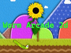 Jeu Arcade Ver de Terre 2D en ligne