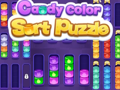 Jeu Puzzle de tri des bonbons colorés en ligne