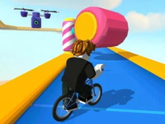 Jeu Obby mais vous êtes à vélo en ligne