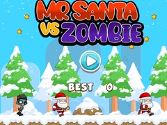 Jeu Monsieur Noël contre Zombie en ligne