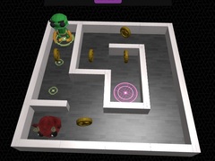 Jeu Labyrinthe 3D et Robot en ligne