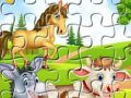 Jeu Puzzle d'Animaux de Ferme en ligne
