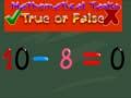 Jeu Tâches de mathématiques vrai ou faux en ligne