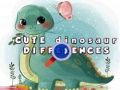 Jeu Différences des Dinosaures Mignons en ligne