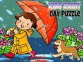 Jeu Puzzle d'un jour de pluie pour enfants en ligne
