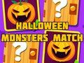 Jeu Halloween Monsters Match en ligne