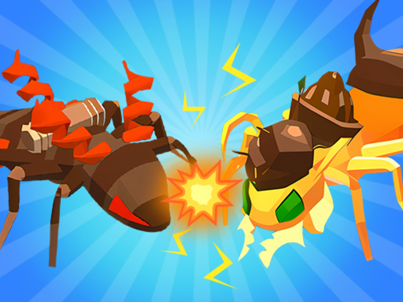 Jeu Fusionner la fusion des insectes de fourmis en ligne