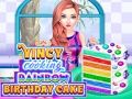 Jeu Vincy Cuisine Gâteau d'Anniversaire Arc-en-Ciel en ligne