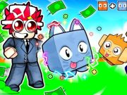 Jeu Obby +1 animal de compagnie toutes les secondes en ligne