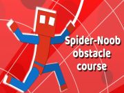 Jeu Cours d'obstacles Spider-Noob en ligne
