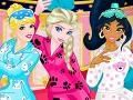 Jeu Princesse : Soirée Pyjama Visages Amusants en ligne