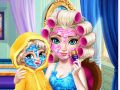 Jeu Maman Reine des Neiges Maquillage Réel en ligne