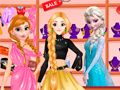Jeu Boutique de mode Reine des Neiges en ligne