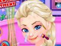 Jeu Traitement de l'acné de la Reine des Glaces en ligne