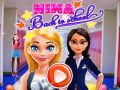 Jeu Nina Retour à l'École en ligne Jeu Nina Retour à l'École en ligne