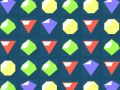 Jeu Bijoux plats : match 3 en ligne