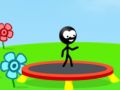 Jeu Stickman Trampoline en ligne