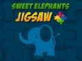 Jeu Puzzle des Éléphants Sucrés en ligne