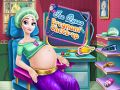Jeu Visite de grossesse de la Reine des Neiges en ligne