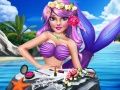 Jeu Style de maquillage de la princesse sirène en ligne Jeu Style de maquillage de la princesse sirène en ligne