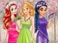 Jeu Couleurs des robes de princesse du printemps en ligne