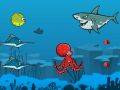Jeu Les poissons mangent des poissons en ligne Jeu Les poissons mangent des poissons en ligne