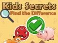 Jeu Secrets d'enfants : Trouvez la différence en ligne