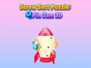 Jeu Puzzle de tri à vis: broche 3D en ligne
