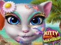 Jeu Maquillage de chat à la plage en ligne