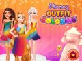 Jeu Coloriage de tenues Disney en ligne
