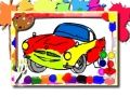 Jeu Livre de coloriage voitures de course en ligne