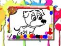 Jeu Livre de coloriage de chiens en ligne