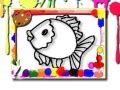 Jeu Livre de Coloriage de Poissons en ligne