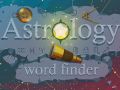 Jeu Chercheur de Mots d'Astrologie en ligne