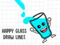 Jeu Verre Heureux: Dessinez des Lignes en ligne