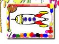 Jeu Livre de Coloriage Fusées en ligne