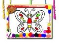 Jeu Livre de coloriage Papillon en ligne