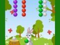 Jeu Lapin Tireur de Bulles en ligne