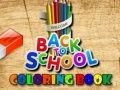Jeu Livre de coloriage: Retour à l'école en ligne